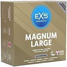 Kup Prezerwatywy powiększone XL, 48 szt. - EXS Condoms Magnum Large