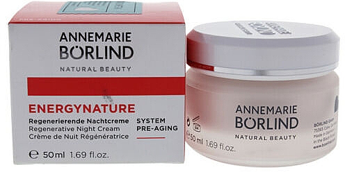 Regenerujący krem do twarzy na noc - Annemarie Borlind Energynature System Pre-Aging Regenerative Night Cream — Zdjęcie N2