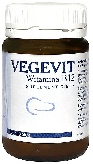 Suplement diety Witamina B12 - Orkla Vegevit — Zdjęcie N1