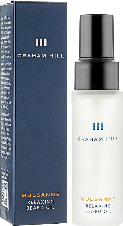 Odżywczy olejek do pielęgnacji brody - Graham Hill Mulsanne Relaxing Beard Oil