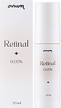 Serum do twarzy - Ovium Retinal 0,05% — Zdjęcie N2