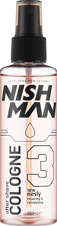 Woda kolońska po goleniu - Nishman New Nesly Cologne №3 — Zdjęcie N1