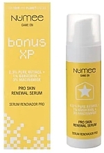 Rewitalizujące serum do twarzy z retinolem - Numee Game On Bonus XP Pro Skin Renewal Serum — Zdjęcie N1