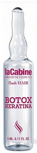 Nawilżające ampułki do włosów - La Cabine Botox Keratin Ampoule — Zdjęcie N2