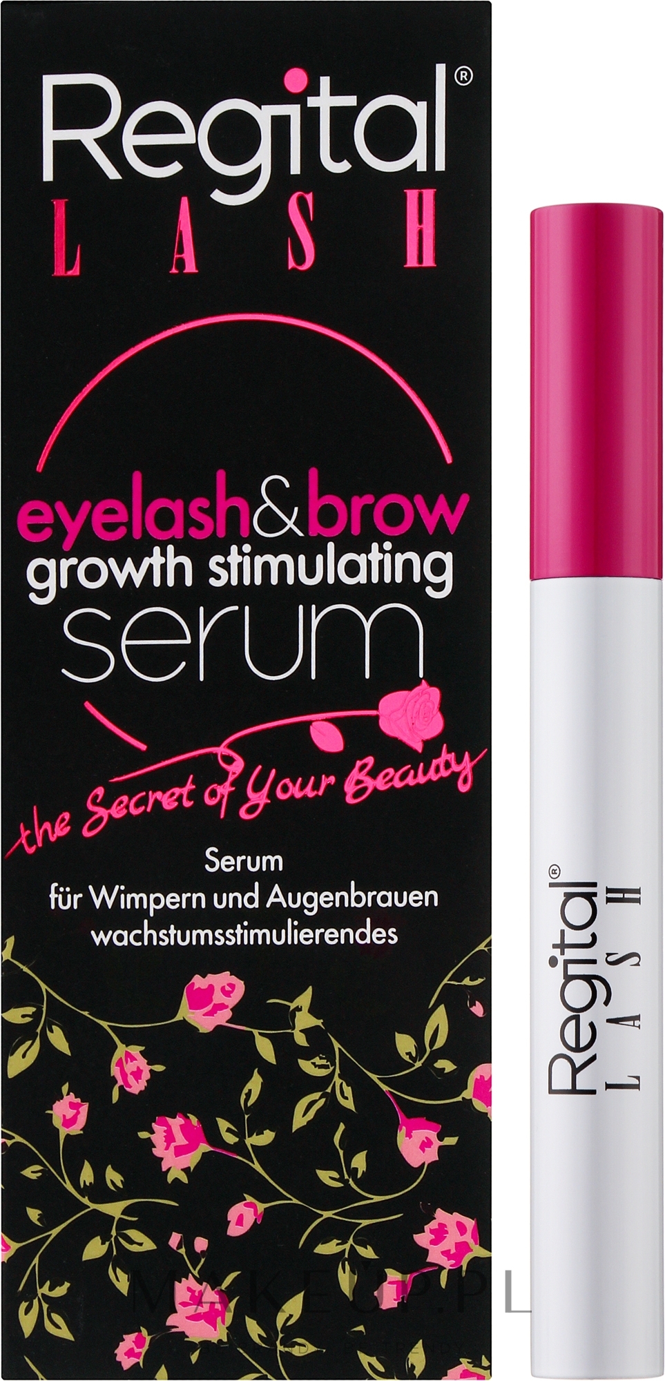 Serum pobudzające wzrost rzęs i brwi - Regital Lash Eyelash & Brow Growth Stimulating Serum — Zdjęcie 3 ml
