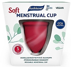 Kubeczek menstruacyjny, rozmiar S - Vuokkoset Soft Reusable Menstrual Cup — Zdjęcie N1