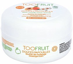 Balsam do masażu Morela i rumianek - TOOFRUIT Apricot Chamomile Massage Balm — Zdjęcie N2