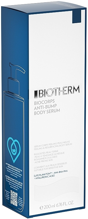 Złuszczające i regenerujące serum do ciała przeciw niedoskonałościom - Biotherm Biocorps Anti-Bump Body Serum — Zdjęcie N2