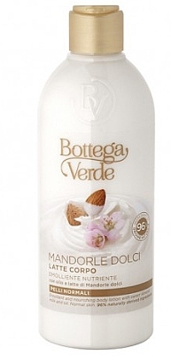 Mleczko do ciała z olejkiem migdałowym - Bottega Verde Mandorle Dolci Body Milk — Zdjęcie N1