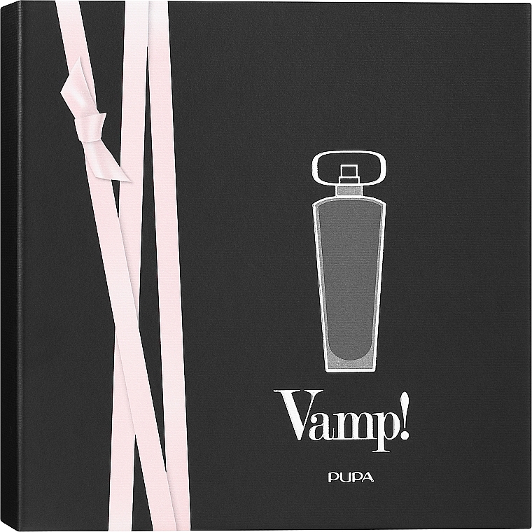 Pupa Vamp Black - Zestaw (edp/50ml + mascara/9ml + nail/polish/9ml)