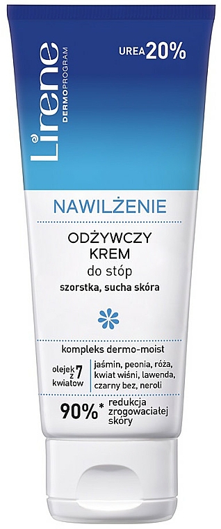 Nawilżająco-odżywczy krem do stóp - Lirene — Zdjęcie N1