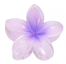 Spinka do włosów Kwiatek, fioletowe ombre - Ecarla — Zdjęcie N1