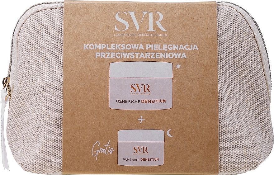 Zestaw w kosmetyczce - SVR (cosm bag/1pc + f/cr/50ml + f/balm/13ml) — Zdjęcie N1