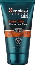 Lukrecjowy żel do mycia twarzy - Himalaya Herbals Power Glow Licorice Face Wash For Men — Zdjęcie N1