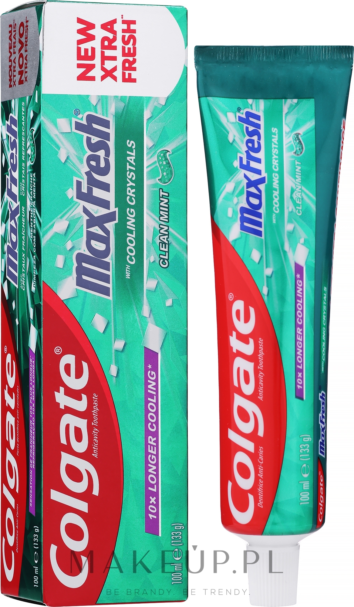 Miętowa pasta do zębów - Colgate Max Fresh Clean Mint — Zdjęcie 100 ml