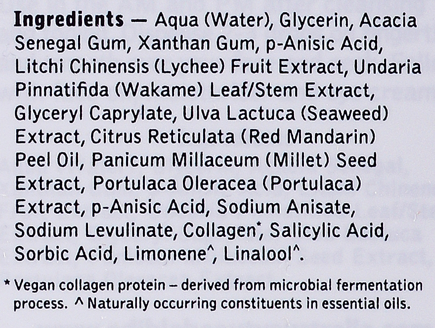 Odżywcze serum do twarzy z kolagenem - Edible Beauty Deep Sea Collagen Elixir Serum — Zdjęcie N4