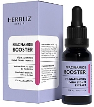 Booster do twarzy z niacynamidem - Herbliz Niacinamide Beauty Booster — Zdjęcie N2