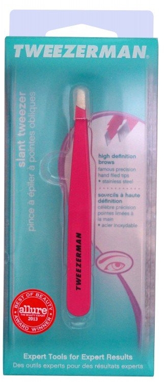 Pęseta do brwi 1230-PR Slant Tweezer Pink - Tweezerman — Zdjęcie N2