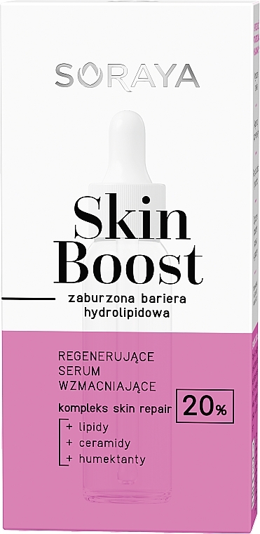 Regenerujące serum wzmacniające do twarzy - Soraya Skin Boost  — Zdjęcie N2