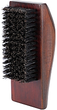 Szczotka do brody z naturalnymi włosami dzika, prostokątna - Lussoni Men Natural Baerd Brush — Zdjęcie N2