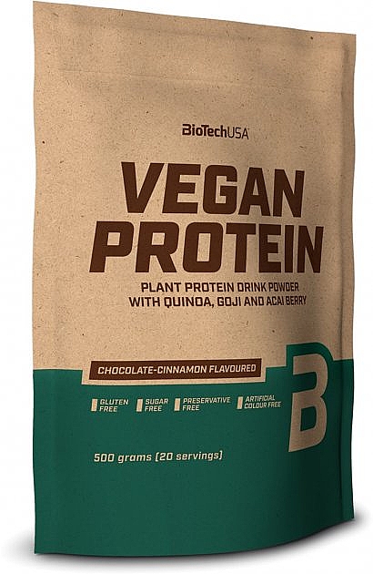 Wegańskie proteiny Banan - BioTechUSA Vegan Protein — Zdjęcie N2