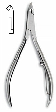 Kup Cążki do skórek 0685.10.3, 3 mm - Kiepe Cuticle Nipper Lap Joint Flat Spring