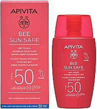 Kup Niewidoczny płyn do twarzy - Apivita Bee Sun Safe Dry Touch SPF50