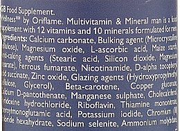 Kompleks witamin i minerałów dla mężczyzn - Oriflame Wellness Multivitamin & Mineral Man — Zdjęcie N3