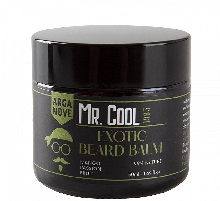 Naturalny balsam do brody - Arganove Mr. Cool Beard Balm — Zdjęcie N1