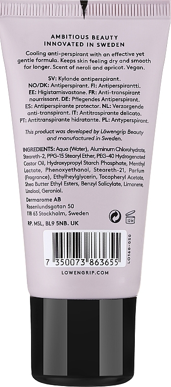 Dezodorant antyperspiracyjny - Lowengrip Cool Me Deodorant Anti-perspirant — Zdjęcie N2