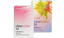 Kup Soczewki kontaktowe jednodniowe, pomarańczowe, 2 szt. - Clearlab Clearcolor 55