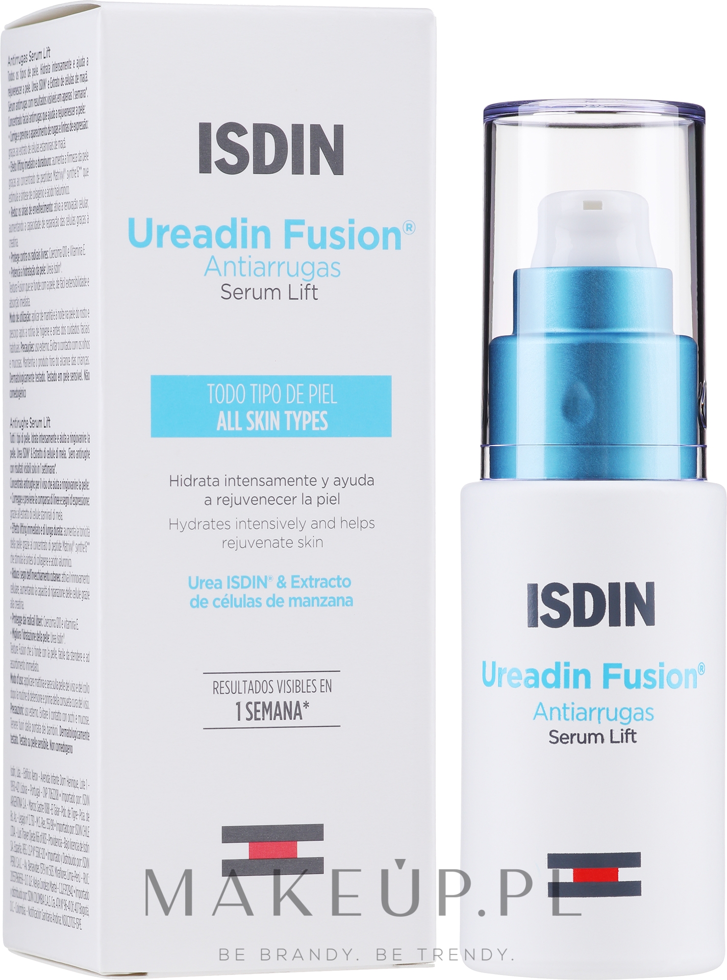 Rozświetlające serum do twarzy - Isdin Ureadin Fusion Anti Wrinkle Serum — Zdjęcie 30 ml