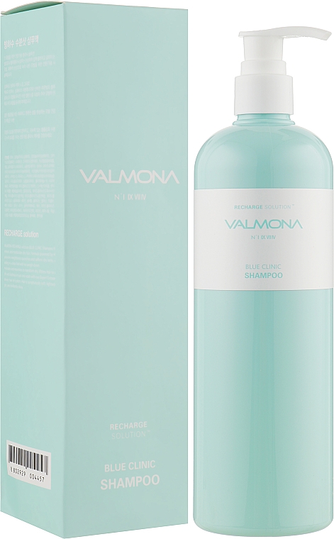 Szampon do włosów Nawilżający - Valmona Recharge Solution Blue Clinic Shampoo — Zdjęcie N4