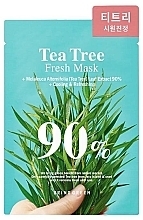 Maska w płachcie z ekstraktem z drzewa herbacianego - Bring Green Tea Tree 90% Fresh Mask Sheet — Zdjęcie N1
