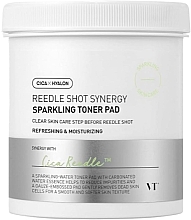 Wygładzające płatki do twarzy - VT Cosmetics Reedle Shot Synergy Sparkling Toner Pad — Zdjęcie N3