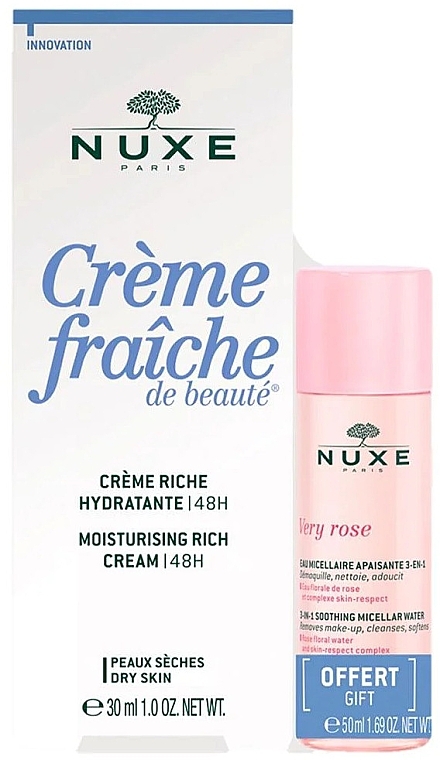 Zestaw (f/cr 30 ml + micellar/water 50 ml) - Nuxe Face Set — Zdjęcie N2