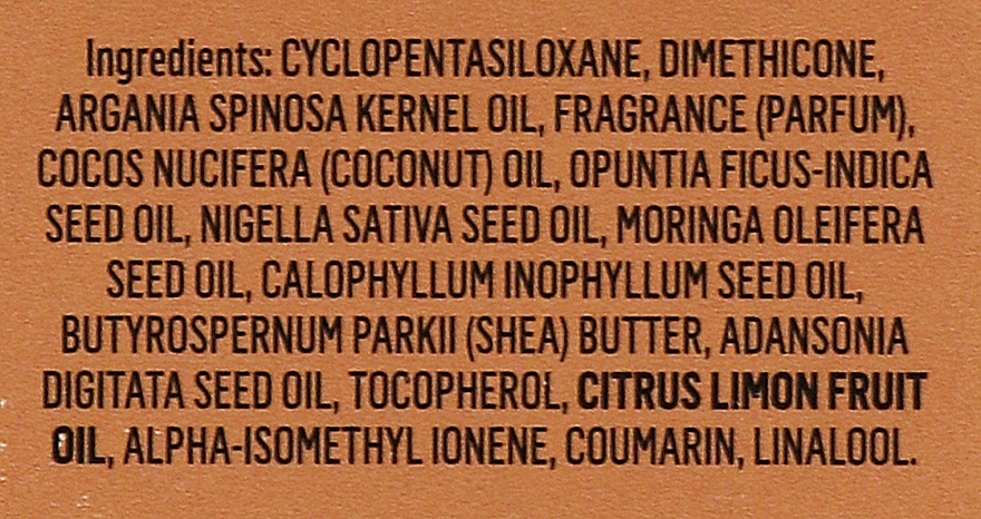 Odżywczy suchy olejek do włosów normalnych i suchych - Lakmé Teknia Argan Oil Dry Oil — Zdjęcie N4