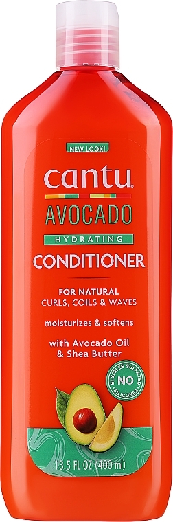 Nawilżająca odżywka do włosów - Cantu Avocado Hydrating Conditioner — Zdjęcie N1