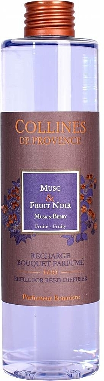 Dyfuzor zapachowy Piżmo i jagody - Collines de Provence Bouquet Aromatique Moschus & Beere (wymienny wkład)  — Zdjęcie N1