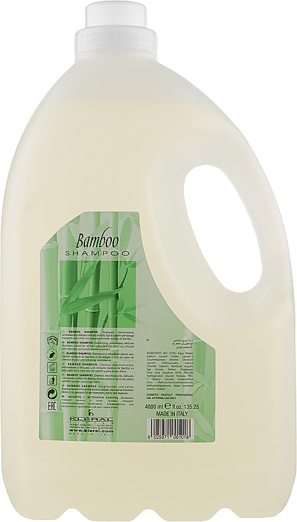 Szampon z ekstraktem z bambusa - Kleral System Bamboo Shampoo — Zdjęcie N3