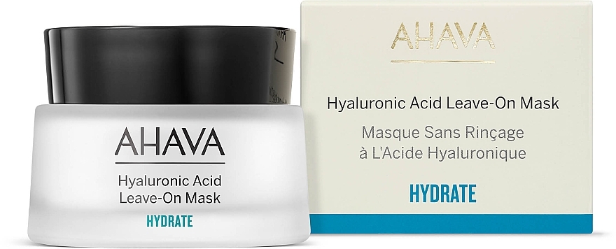 Maska ​​z kwasem hialuronowym bez spłukiwania - Ahava Hyaluronic Acid — Zdjęcie N2