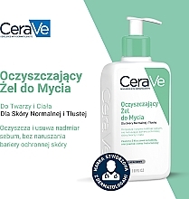 Oczyszczający żel do mycia - CeraVe Foaming Cleanser — Zdjęcie N6