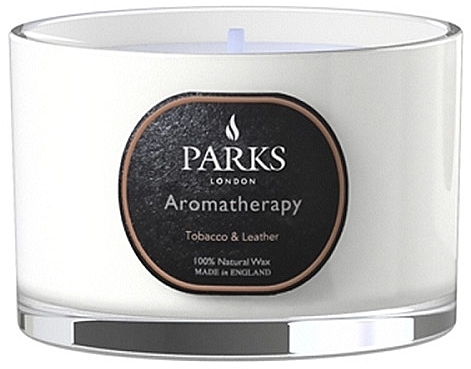 Świeca zapachowa - Parks London Aromatherapy Tobacco & Leather Candle — Zdjęcie N1
