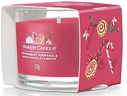 Miniświeca zapachowa w szklance - Yankee Candle Peppermint Pinwheels — Zdjęcie N2