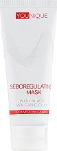 Kup Maseczka regulująca wydzielanie sebum i wysuszająca z czarną glinką wulkaniczną - J'erelia YoUnique Seboregulating Mask