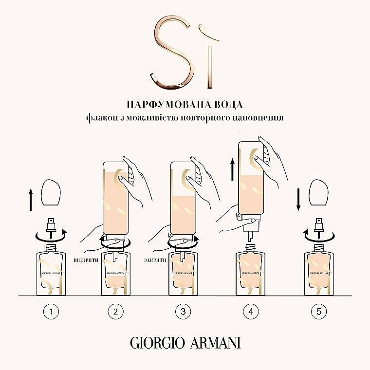 Giorgio Armani Sì - Woda perfumowana — Zdjęcie N4