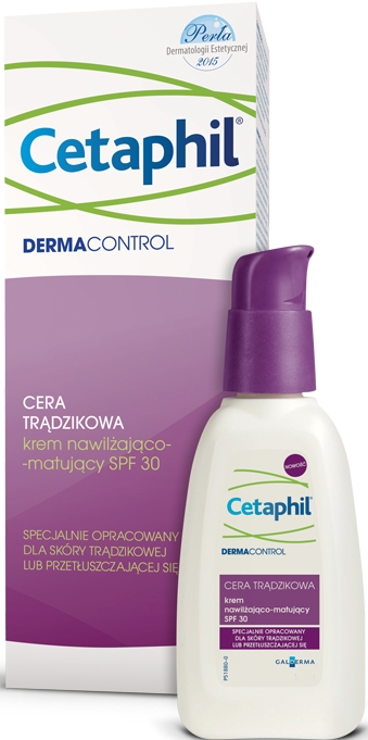 Krem nawilżająco-matujący SPF 30 - Cetaphil DermaControl Moisturizer Cream — Zdjęcie N2