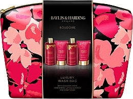 Kup Zestaw, 5 produktów - Baylis & Harding Boudoire Cherry Blossom Luxury Wash Bag Gift Set