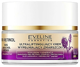 Ultraliftingujący krem wypełniający zmarszczki 60+ - Eveline Cosmetics Pro-Retinol 100% Bakuchiol Ultralifting Cream — Zdjęcie N2