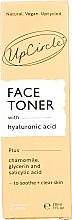 Nawilżający tonik do twarzy - UpCircle Face Toner with Hyaluronic Acid Travel Size (mini) — Zdjęcie N2